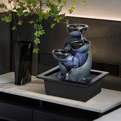 Feng Shui Zen Meditation Desktop Fountain