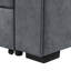 Canapé-lit modulaire réversible en tissu tissé