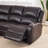 7-Piece Breathable Leather Power Reclining Sectional, Home Theater Couch With Storage, Cup Holder & LED-972976351