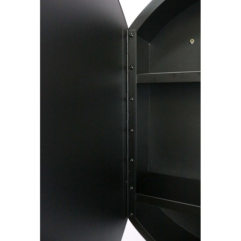 Armoire à pharmacie murale avec miroir Khubhu, 24 po x 24 po