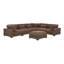 Canapé modulaire réversible de coin avec repose-pieds Arliz-62817825