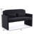 Loveseat With Throw Pillow-1545244851