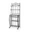 5-Tier Freestanding Baker's Rack with Wine Rack