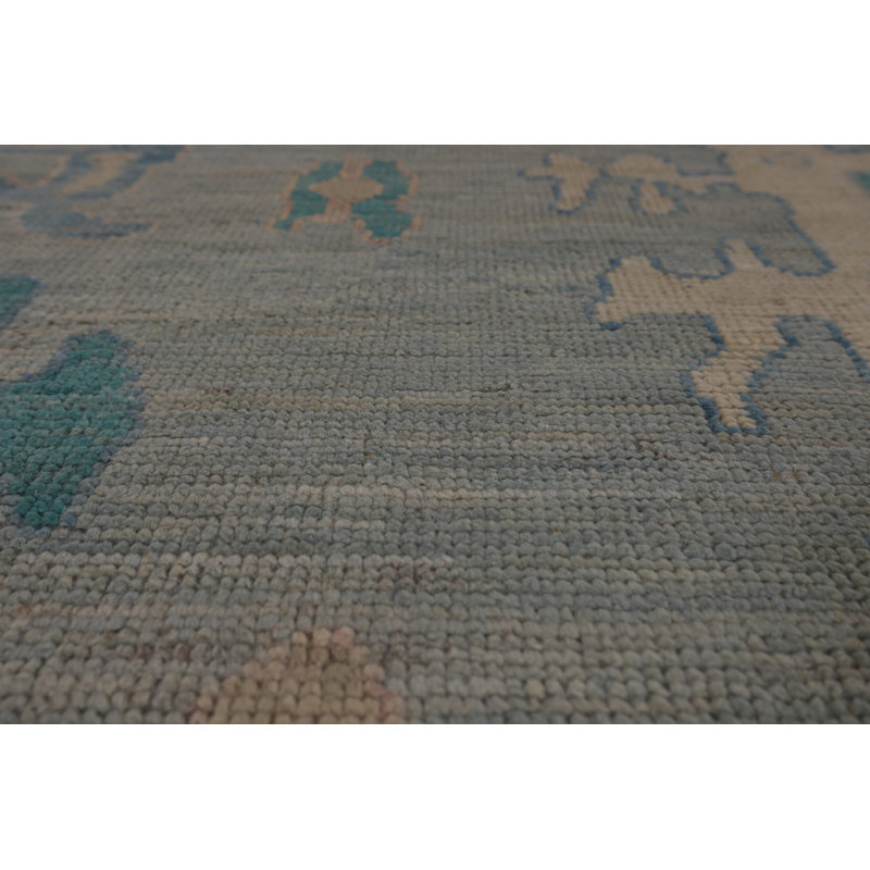 Vegetable Dye Oushak Turkish Large Rug