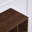 Buffet avec rangement, buffet cannelé de ferme avec 2 portes et tablettes réglables, meuble télé, armoire de rangement pour le vestibule, la cuisine, le couloir et le salon-450792474