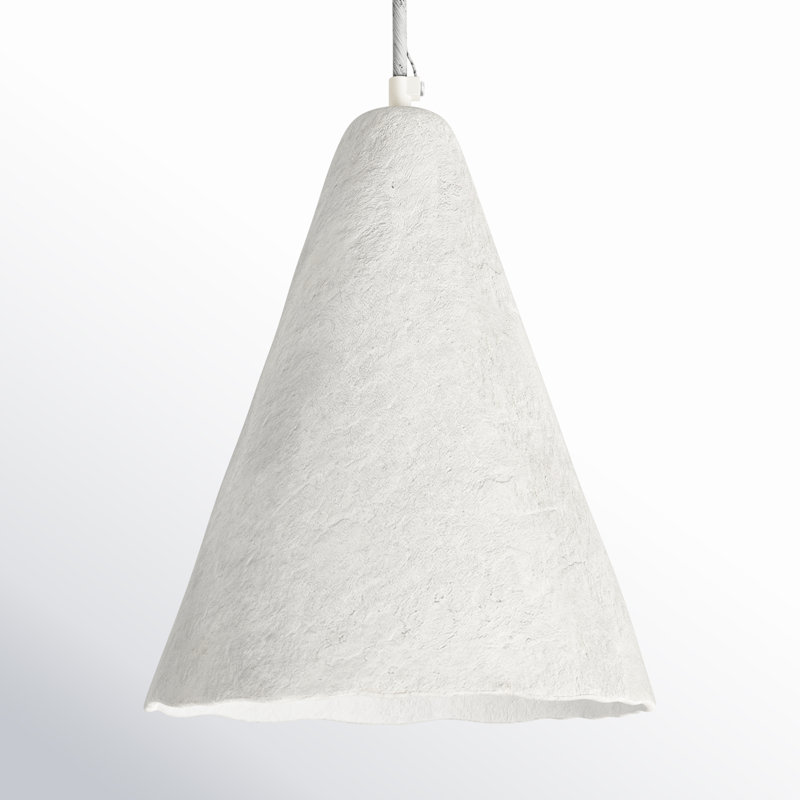 Luminaire suspendu conique à 1 lumière Keavy