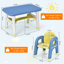 Bratton Kids 5 Piece Rectangular Play Or Activity Table and Chair Set-1375116757