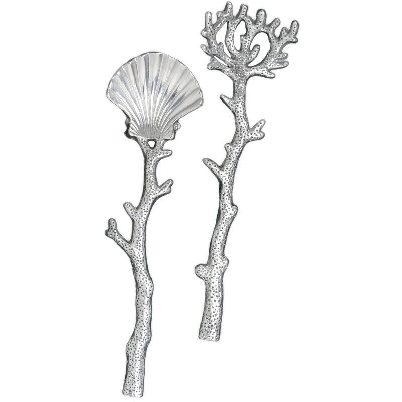 Coastal Salad Servers