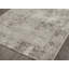 Tapis transitionnel à bordure effet poils courts et longs en polyester de qualité supérieure Performance Candace-21791435