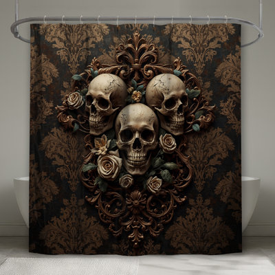Rideaux de douche Skulls