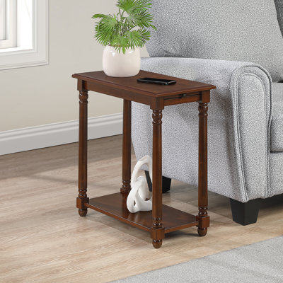 Grande table de bout avec tablette coulissante 24,25 po Mayall