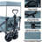 Collapsible Wagon 140L Wagons Carts Foldable with Removable Canopy, Folding Wagon Cart with Wheels-107655260