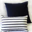 Housse de coussin lombaire et insert en polyester Sunbrella