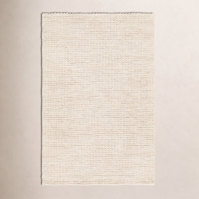 Hero Cream Hand-Woven Rug