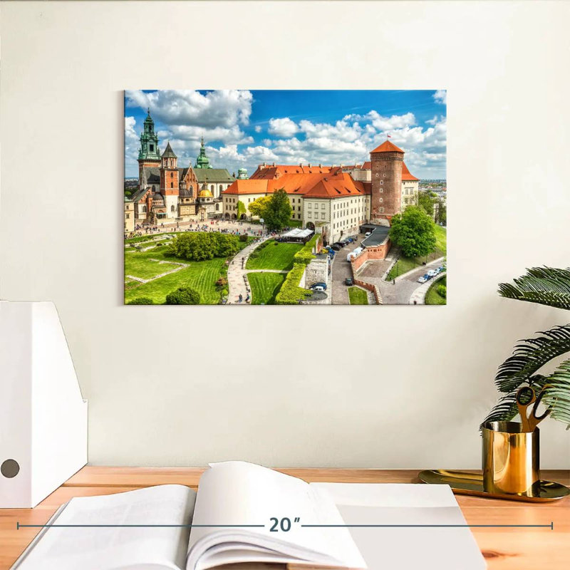 Château de Wawel, Kavia, H 8 po x l 12 po