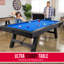 Table de billard 8 pi avec finition en bois rustique GoSports - Table de billard avec accessoires-92617183-92617184
