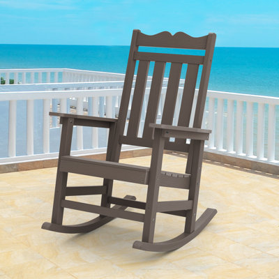 Joyceann All-Weather Plastic Lounge Chair