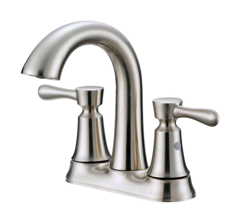 Robinet de salle de bain central à, Bronze