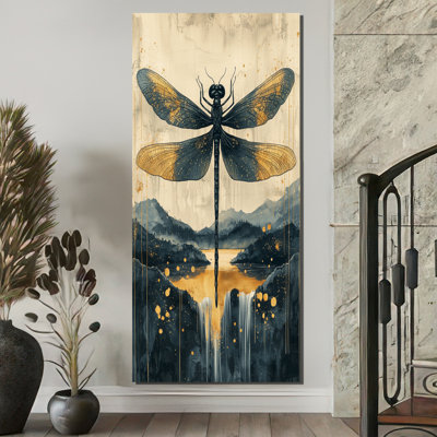 Kohan Dragon Whisper Of The Marsh - Dragonfly Large Wall Art