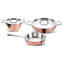 5 - Piece Copper Cookware Set