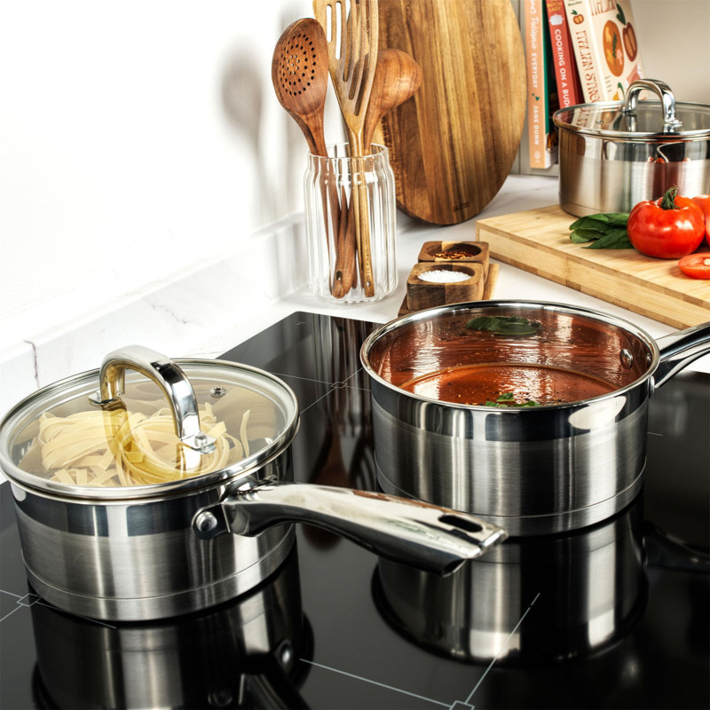 Siglinde 5 - Piece Stainless Steel Cookware Set