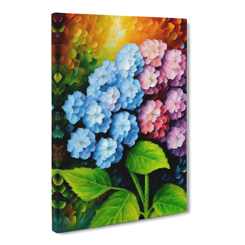 Heberling Hydrangea Flower Vol.2 - Wrapped Canvas, 50cm H x 35cm W x 3cm D