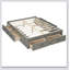 Platform Bed With 6 Storage Drawers,-678479138-678479137