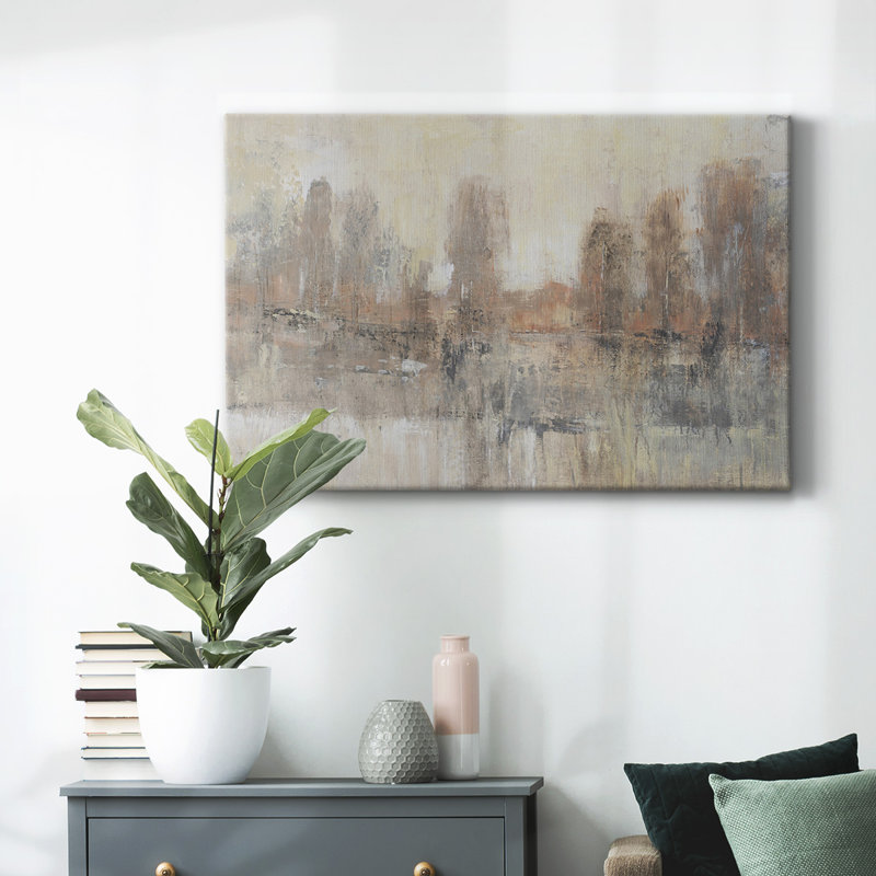 «Land Parcel II», toile tendue avec châssis