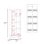White 1-door Kitchen Storage Cabinet