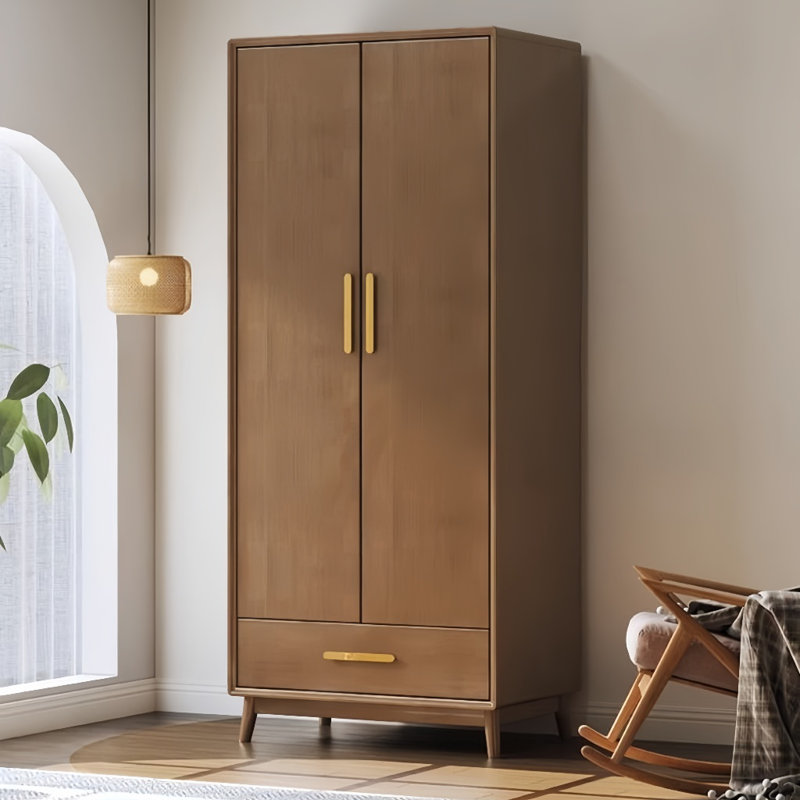 Garde-robe moderne et simple, Noyer
