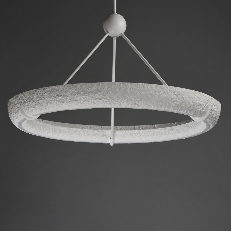 Luminaire suspendu Geist-Ring, H 28 po x l 35,5 po x P 35,5 po
