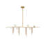 This Exquisite Chandelier Is In A Gold Finish. The Frame Is Made Out Of Metal, And It Comes Aluminum Chain And White Glass Shades. The Adjustable Rod Link Makes This Fixture Suitable For Most Ceiling Heights.