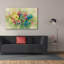 «Epic Graffiti», premières fleurs printanières par Silvia Vassileva, art mural sur toile, 60 po x 40 po-117052402