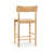 Foundation Solid Oak Wood Counter Stool
