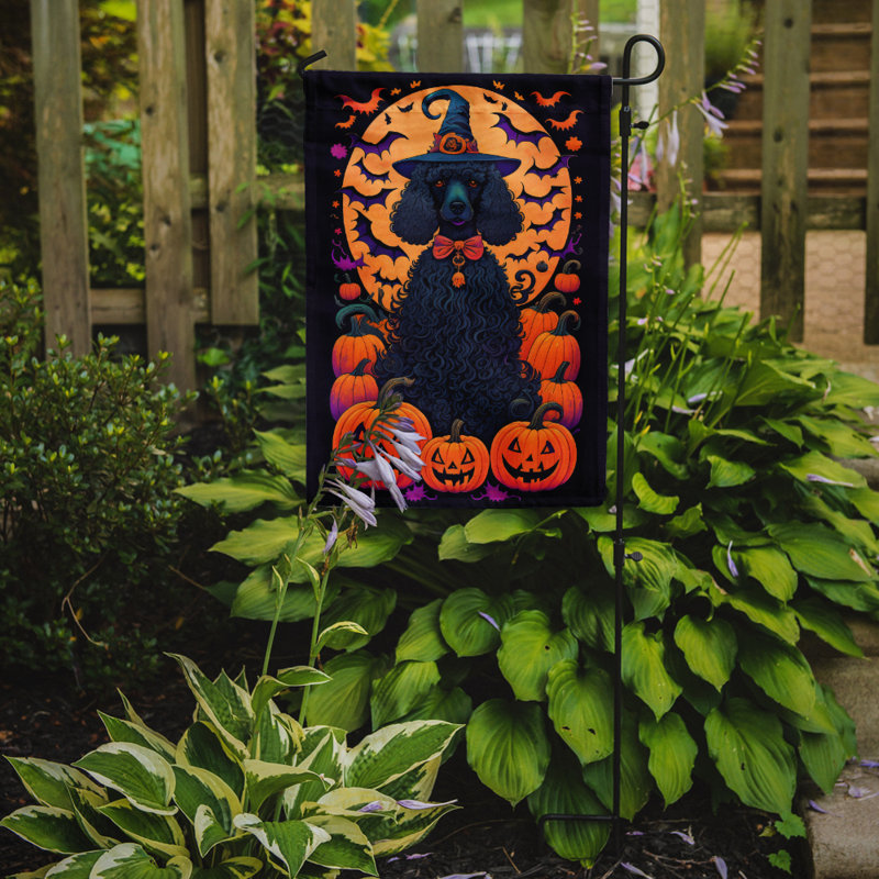Drapeau de jardin en polyester double face Jakameron, 15,5 po x 11,25 po