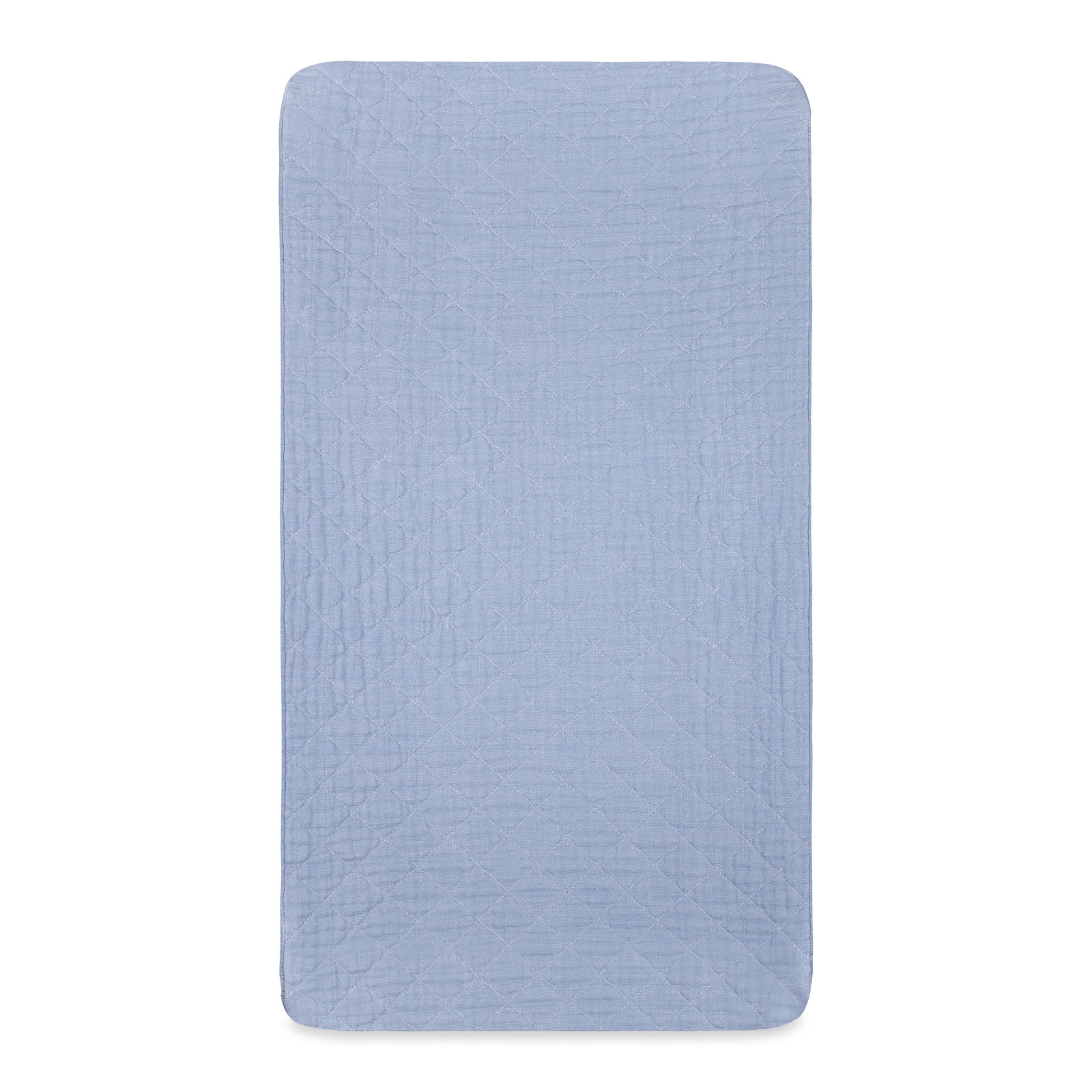 Dewdrop Quilted Muslin Changing Pad Cover