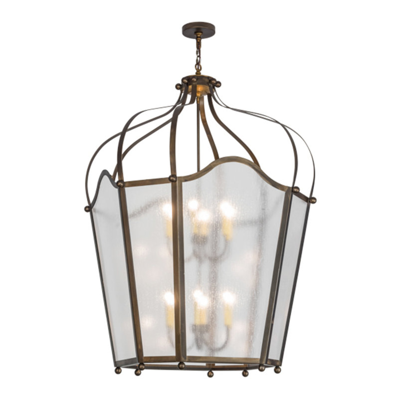 Citadel 12 - Light Chandelier, Antique Copper
