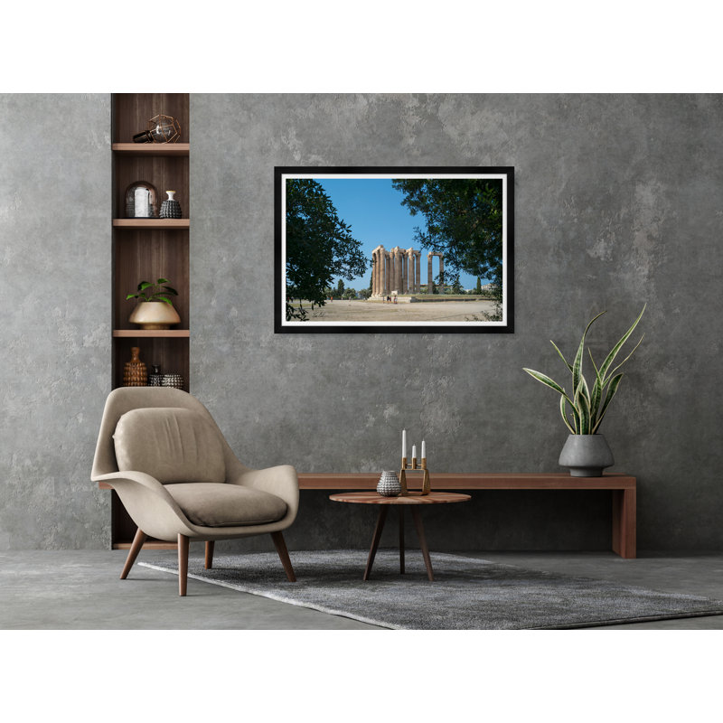 Jupiter Framed By Olive Trees Print
