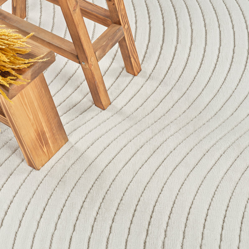 Beyanka Abstract Machine Tufted Area Rug, Rectangle 200 x 275 cm
