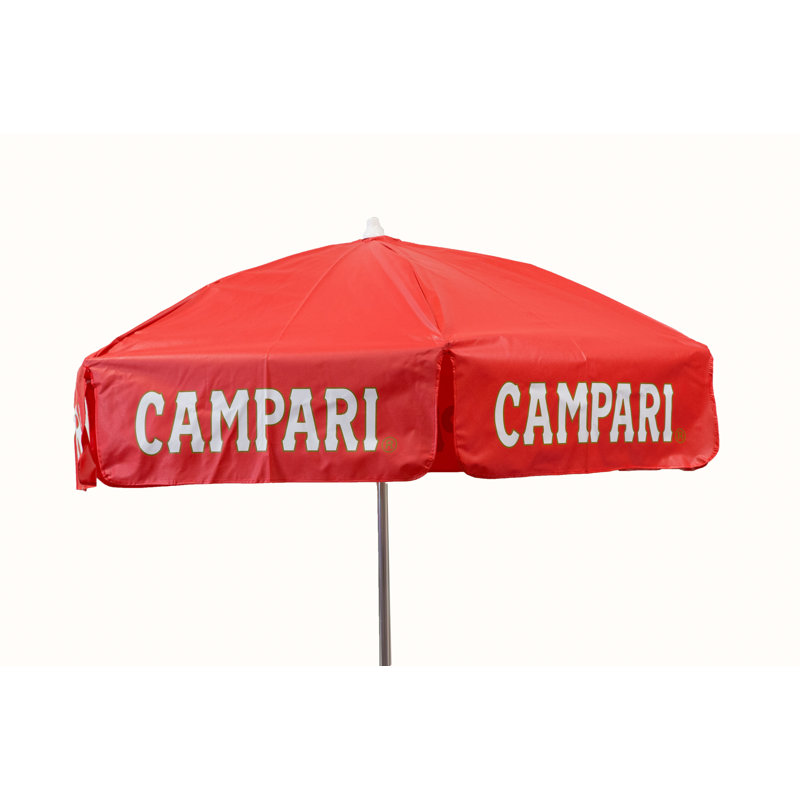 italian patio umbrella Jardin 'Italian' 210 cm diameter UPF50+ This gorgeous Italian patio umbrella from Parasol is a great inclusion for your patio and backyard 6 ft Campari Vinyl Umbrella