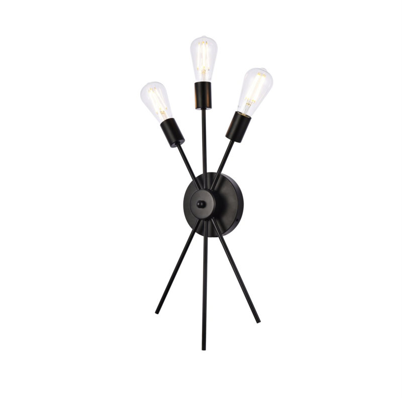 Gabbert Bath Sconce, Black