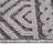 LOOM & LUXE Collection 5X7 Grey/White /Geometric Indoor/Outdoor Area Rug-2044805318