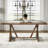 Chapin Solid Wood Trestle Dining Table