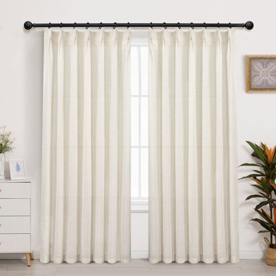 Schimmel Polyester Semi-Sheer Curtain