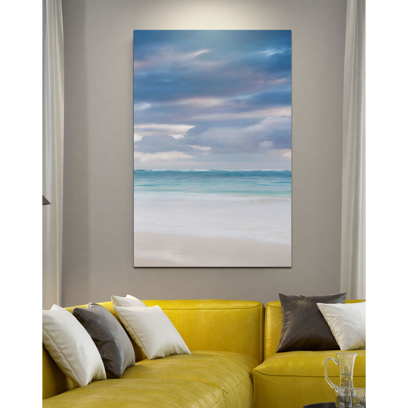 «Bavaro Beach at Dawn Détail I», reproduction sur toile, H 12 po x l 8 po x P 1,5 po, Toile tendue