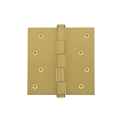 Charnière de porte simple 4 po H x 4 po