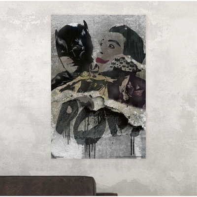 Impression sur papier batman-grunge