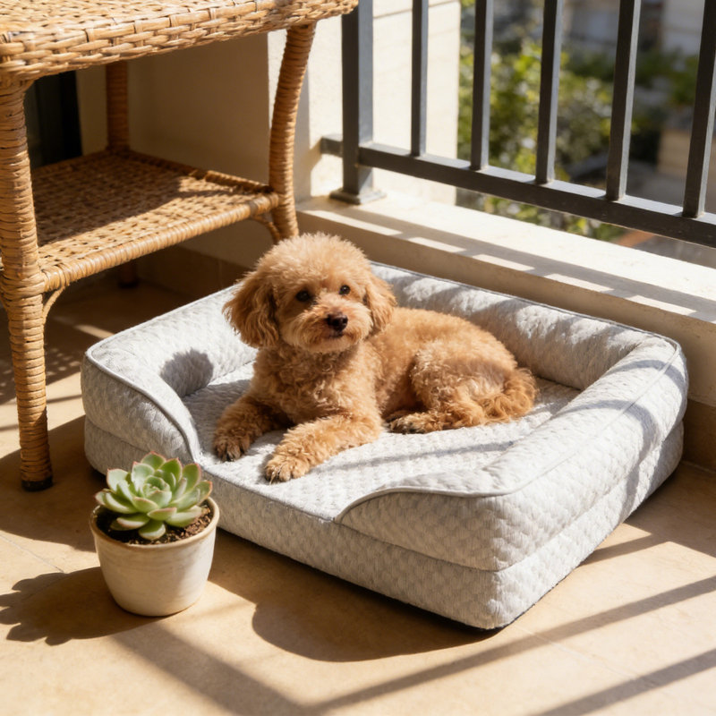 Lit pour chien Summer Chilling Silk 28x22,8x5.5in, m