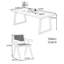 Ensemble de table Classic en bois massif-111363528