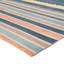 Blue Flatweave Cotton Rug - 6'6" x 14'